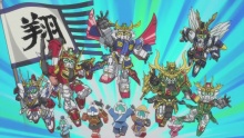 SD Gundam Sangokuden Brave Battle Warriors vostfr
