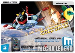 Soirée spéciale Goldorak sur Mangas en Juin